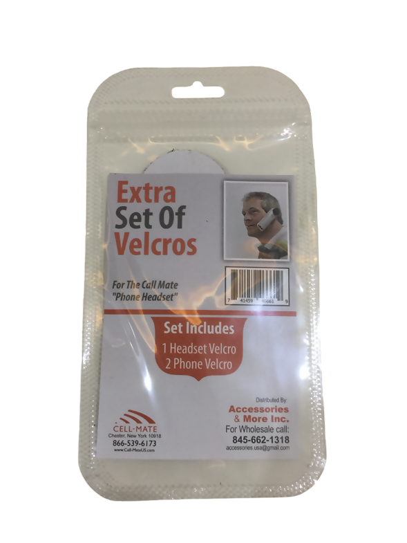 Extra Set of Velcros for Call Mate Headset